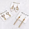 Earrings Gabi - citrine (E625)