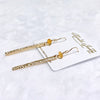 Earrings MELIA - Citrine (E627)