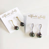 Earrings CASI - tahitian pearls (E450)
