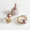 Ring LOELA - lavender Edison pearl (R197)