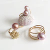 Ring LOELA - lavender Edison pearl (R197)