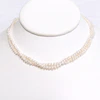 Necklace CELIA - white keshi pearls