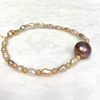 Bracelet MAYRA - keshi Edison pearl (B489)