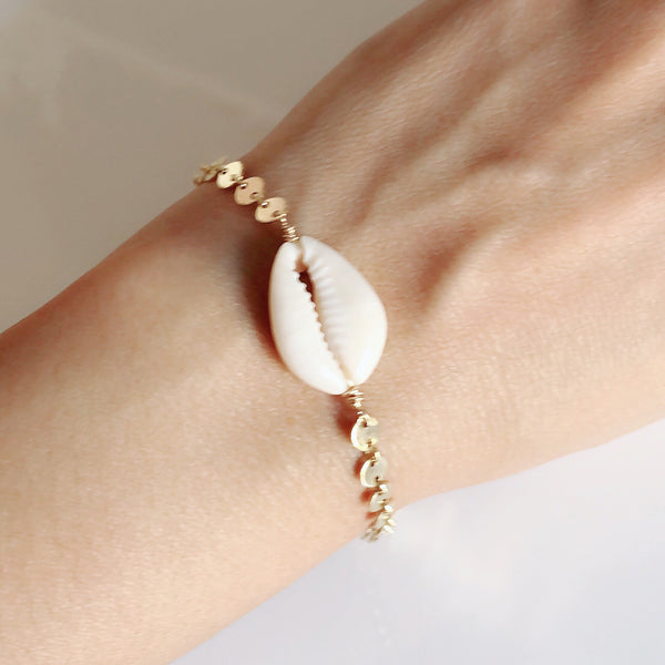 Bracelet RIRI - cowrie shell (B426)