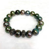 Bracelet ALMA - Tahitian pearls stretchy bracelet (B479)