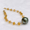 Bracelet MAILI - citrine (B560)