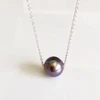 Necklace KEA - lavender Edison pearl  (N326)