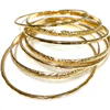 ATHENA bangles set - 4mm heirloom bangles (B457)