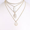 Mother of pearl necklace (N394)