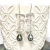 Earrings CAMILLE - Tahitian pearl  (E574)