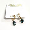 Earrings NOELA - keshi Tahitian pearl (E584)
