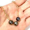 Bracelet LYLIA - Tahitian pearls (B443)