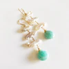 Earrings CAMILLE - amazonite (E522)