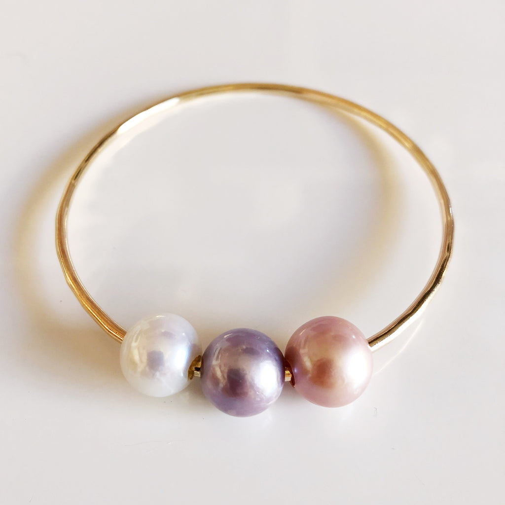 Bangle PAIGE - edison pearls (B387)