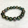 Bracelet ALMA - Tahitian pearls stretchy bracelet (B479)