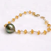 Bracelet MAILI - citrine (B560)