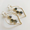 Earring Yuri - labradorite (E265)