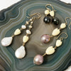 Pikake earrings - Edison pearl (E566)