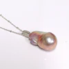 Necklace IRENE - large baroque Edison pearl (N383)