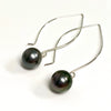 Earrings KALENA - Tahitian pearls (E396)