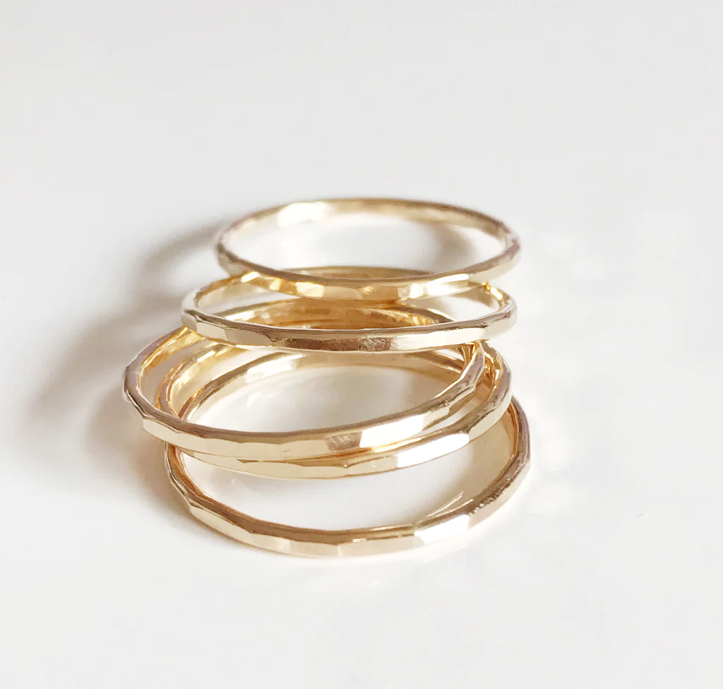 Clara rings set - 5 rings set. (R128)