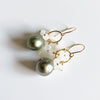 Earrings KIRA - moonstone (E529)