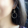 Earrings LILINOE - cherry blossom (E501)