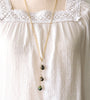 Necklace YOZA - Tahitian pearls (N416)