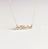 ALOHA pendant necklace (N281)