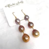 Earrings RAYE - Edison pearls (E595)