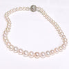 Necklace AGATHA - white pearls (N419)