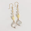 Earrings ANNALISE - pikake (E565)