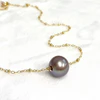 Necklace KEALANI - lavender Edison pearl (N379)