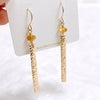 Earrings MELIA - Citrine (E627)