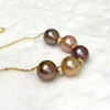 NEW 5 Edison pearls necklace