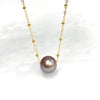 Necklace KEALANI - lavender Edison pearl (N379)