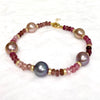 Bracelet ERIS - Pink tourmaline bracelet (B503)