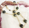 Necklace LEILANI - tahitian pearls (N275)