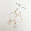 Earrings Nerida -moonstone (E320)