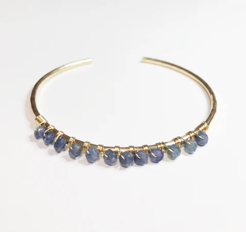 Cuff Brielle - Sapphire (B310)