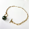 Bracelet ARIELLA - Tahitian pearl  (B451)