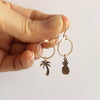 Earrings SOPHIA - palm tree (E503)