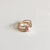 Ring LOELA - pink pearl (R187)