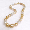 Necklace Jacqueline- gold south sea pearls (N360)