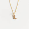 Initial charm necklace (N283)