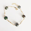 Bracelet KIRI - Keshi tahitian pearls  (B361)