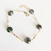 Bracelet KIRI - Keshi tahitian pearls  (B361)