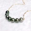 Necklace TEHINA - Tahitian pearls (N423)