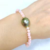 Bracelet MAYRA - pink opal (B510)