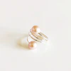 Ring IHILANI - pink Edison pearls (R172)